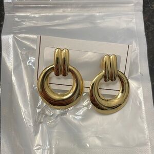 Elegant Gold Hoop Earrings